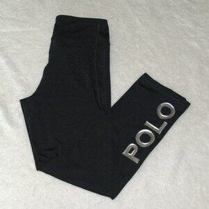 Polo Ralph Lauren Black Legging for girls sz XL (16 )